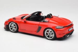 Porsche 718 Spyder RS Guards Red Norev 1:18 187271 Kov – obrázek 7 z 8