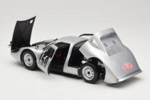Porsche 904 GTS #150 E. Bohringer Rally Monte Carlo 1965 Class Winner Minichamps 1:18 180656750 Kov – obrázek 5 z 8