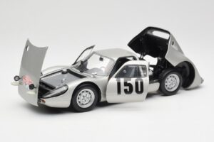 Porsche 904 GTS #150 E. Bohringer / R. Wutherich Rally Monte Carlo Class Winners 1965 Minichamps 1:18 180656750-O Kov – obrázek 2 z 8