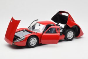 Porsche 904 GTS Červený Minichamps 1:18 180067720 Kov – obrázek 2 z 7