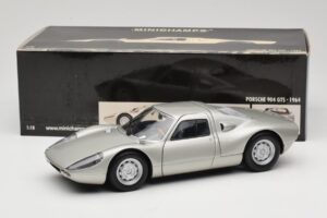 Porsche 904 GTS Stříbrný Minichamps 1:18 180067722 Kov – obrázek 8 z 8