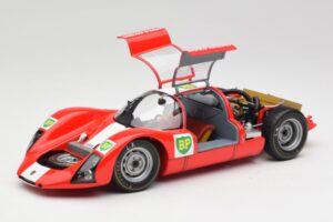 Porsche 906E BP World Record Runs Monza 1967 Minichamps 1:18 100676100 Kov – obrázek 2 z 8