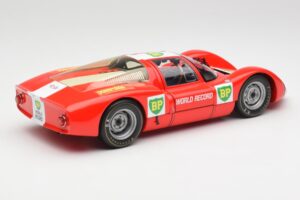 Porsche 906E BP World Record Runs Monza 1967 Minichamps 1:18 100676100 Kov – obrázek 3 z 8