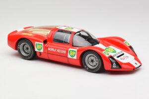Porsche 906E BP World Record Runs Monza 1967 Minichamps 1:18 100676100 Kov – obrázek 6 z 8
