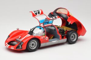 Porsche 906K #49 R. Vogele / J. Siffert 12 Hours of Sebring 1966 Minichamps 1:18 100666149 Kov – obrázek 2 z 8