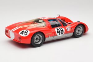 Porsche 906K #49 R. Vogele / J. Siffert 12 Hours of Sebring 1966 Minichamps 1:18 100666149 Kov – obrázek 3 z 8