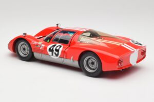 Porsche 906K #49 R. Vogele / J. Siffert 12 Hours of Sebring 1966 Minichamps 1:18 100666149 Kov – obrázek 7 z 8