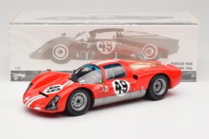 Porsche 906K #49 R. Vogele / J. Siffert 12 Hours of Sebring 1966 Minichamps 1:18 100666149 Kov – obrázek 8 z 8