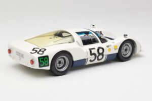 Porsche 906K #58 G. Klass / R. Stommelen 24 Hours of Le Mans 1966 Minichamps 1:18 100666158 Kov – obrázek 3 z 8