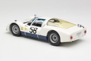 Porsche 906K #58 G. Klass / R. Stommelen 24 Hours of Le Mans 1966 Minichamps 1:18 100666158 Kov – obrázek 7 z 8