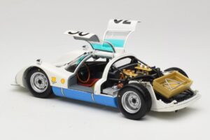 Porsche 906 LE #30 J. Siffert / C. Davis GT Class Winner Le Mans 1966 Minichamps 1:18 100666130 Kov – obrázek 5 z 8