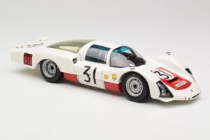 Porsche 906 LH #31 H. Herrmann / H. Linge Porsche System Engineering 24 Hours of Le Mans 1966 Minichamps 1:18 100666131 Kov – obrázek 6 z 8