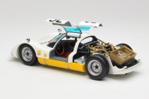 Porsche 906LH #32 Porsche System Engineering G. Schutz / P. De Klerk 24 Hours of Le Mans 1966 Minichamps 1:18 100666132 Kov – obrázek 5 z 8