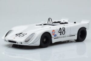 Porsche 908/02 #48 S. McQueen / P. Revson 12 Hours of Sebring 2nd Place Post Race Version 1970 AUTOart 1:18 87072 Kov
