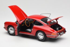 Porsche 911 901 Signal Červený Kyosho 1:18 08969R Kov – obrázek 5 z 8