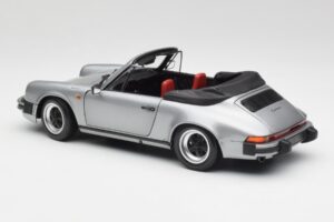 Porsche 911 930 Carrera 3.2 Kabriolet Šedá Metalíza Minichamps 1:18 100063034 Kov – obrázek 7 z 8