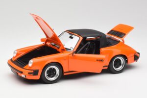 Porsche 911 930 Carrera 3.2 Targa Oranžový Minichamps 1:18 100063064 Kov – obrázek 2 z 8