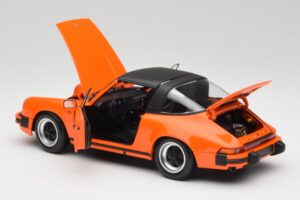 Porsche 911 930 Carrera 3.2 Targa Oranžový Minichamps 1:18 100063064 Kov – obrázek 5 z 8
