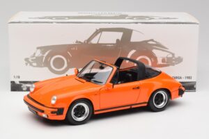 Porsche 911 930 Carrera 3.2 Targa Oranžový Minichamps 1:18 100063064 Kov – obrázek 8 z 8