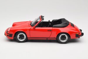 Porsche 911 930 Carrera 3.2 Cabriolet Guards Red Minichamps 1:18 110063030 Kov – obrázek 4 z 8