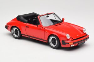Porsche 911 930 Carrera 3.2 Cabriolet Guards Red Minichamps 1:18 110063030 Kov – obrázek 6 z 8