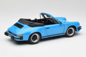 Porsche 911 930 Carrera Kabriolet Modrý Minichamps 1:18 100063032 Kov – obrázek 3 z 8