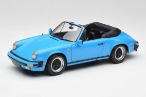 Porsche 911 930 Carrera Kabriolet Modrý Minichamps 1:18 100063032 Kov