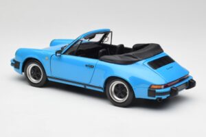 Porsche 911 930 Carrera Kabriolet Modrý Minichamps 1:18 100063032 Kov – obrázek 7 z 8