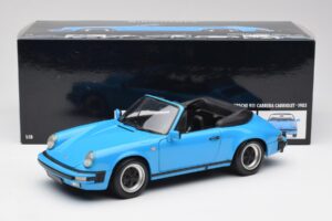 Porsche 911 930 Carrera Kabriolet Modrý Minichamps 1:18 100063032 Kov – obrázek 8 z 8