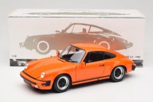 Porsche 911 930 Carrera 3.2 Signal Orange Minichamps 1:18 100063025 Kov – obrázek 8 z 8