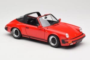 Porsche 911 930 Carrera Targa 3.2 Guards Red Minichamps 1:18 100063061 Kov – obrázek 7 z 9