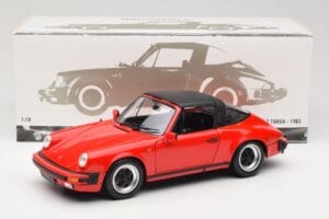 Porsche 911 930 Carrera Targa 3.2 Guards Red Minichamps 1:18 100063061 Kov – obrázek 9 z 9