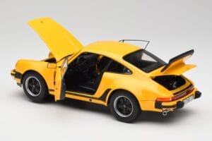 Porsche 911 930 Turbo 3.0 Žlutý Norev 1:18 187579 Kov – obrázek 5 z 8
