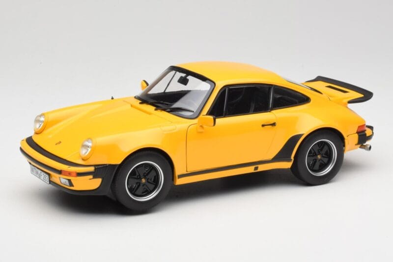Porsche 911 930 Turbo 3.0 Žlutý Norev 1:18 187579 Kov