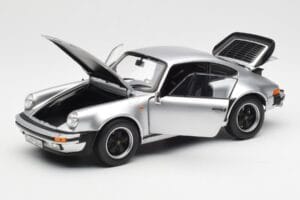 Porsche 911 930 Turbo 3.3 Stříbrný Norev 1:18 187574 Kov – obrázek 2 z 8