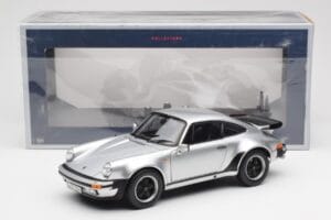 Porsche 911 930 Turbo 3.3 Stříbrný Norev 1:18 187574 Kov – obrázek 8 z 8