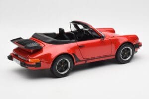 Porsche 911 930 Turbo Kabriolet Červený Norev 1:18 187664 Kov – obrázek 3 z 8