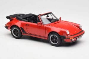 Porsche 911 930 Turbo Kabriolet Červený Norev 1:18 187664 Kov – obrázek 6 z 8