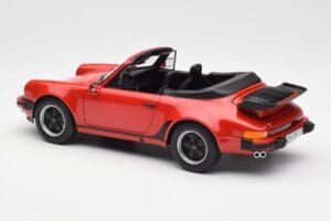 Porsche 911 930 Turbo Kabriolet Červený Norev 1:18 187664 Kov – obrázek 7 z 8