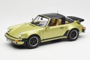 Porsche 911 930 Turbo Targa Zelený Metalická Norev 1:18 187526 Kov – obrázek 3 z 10