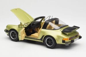 Porsche 911 930 Turbo Targa Zelený Metalická Norev 1:18 187526 Kov – obrázek 7 z 10