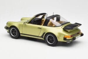 Porsche 911 930 Turbo Targa Zelený Metalická Norev 1:18 187526 Kov – obrázek 9 z 10