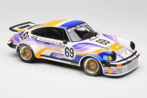 Porsche 911 934 Schiller Racing Team #69 R. Haldi / H. Vetsch 24 Hours of Le Mans 1976 Minichamps 1:18 155766469 Kov – obrázek 4 z 6