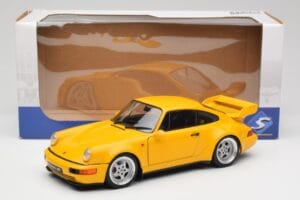 Porsche 911 964 3.8 RS Speed Yellow Solido 1:18 S1803401 Kov – obrázek 7 z 7