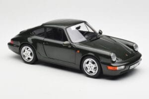 Porsche 911 964 Carrera 4 Zelený Metalická Norev 1:18 187321 Kov – obrázek 6 z 8