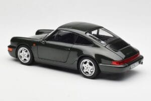 Porsche 911 964 Carrera 4 Zelený Metalická Norev 1:18 187321 Kov – obrázek 7 z 8