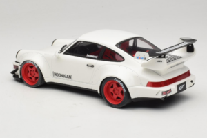 Porsche 911 964 RWB Hoonigan Bílý GT Spirit 1:18 GT732 Pryskyřice – obrázek 5 z 6
