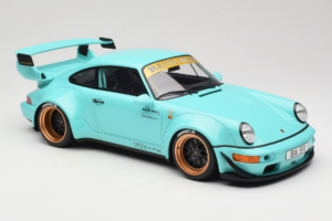 Porsche 911 964 RWB Tiffany GT Spirit 1:12 GT951 Pryskyřice – obrázek 4 z 6
