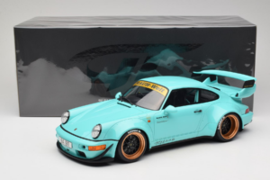 Porsche 911 964 RWB Tiffany GT Spirit 1:12 GT951 Pryskyřice – obrázek 6 z 6