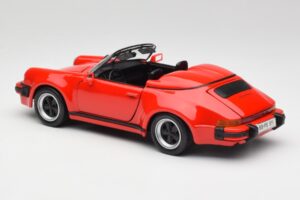Porsche 911 964 Speedster Červený Maisto 1:18 37800-M2 Kov – obrázek 7 z 8